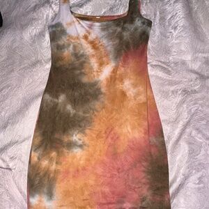 Women multi color dress.